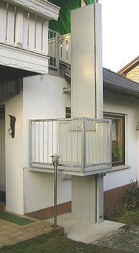 Treppenlift Verbund in Österreich liefert Senkrechtlifte, Hebelifte, Behindertenaufzug, Hebeaufzug, Behindertenlift,